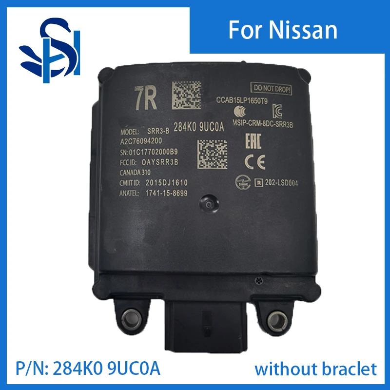 NISSAN Monitor titik buta Sensor rintangan sisi penumpang kanan peringatan untuk NISSAN ROGUE 2016-2018