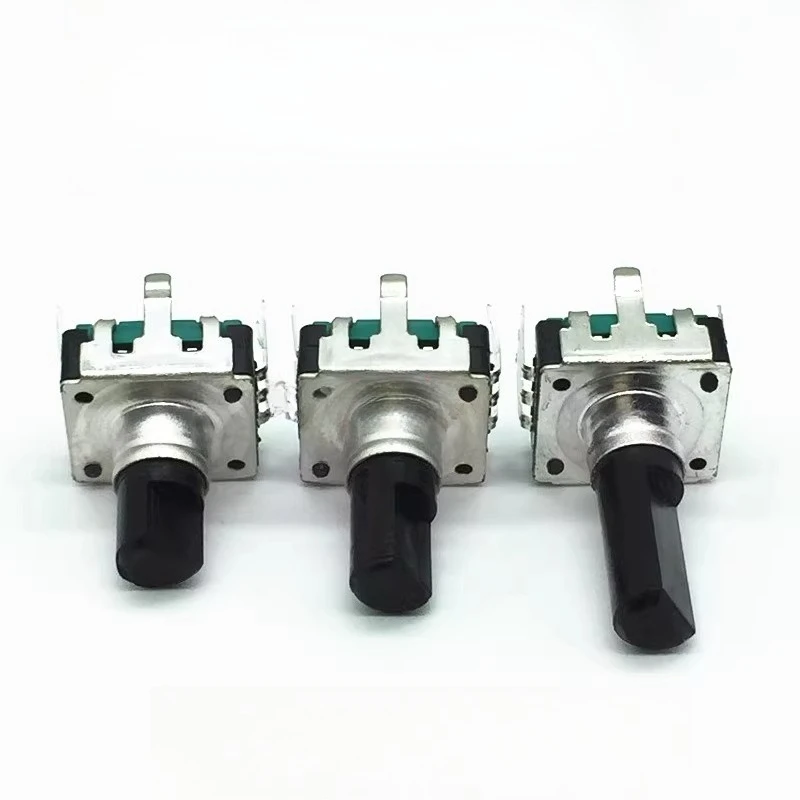 New encoder for EC12 24 bit 24 pulse, with switch, speaker amplifier, digital pulse encoder 50PCS
