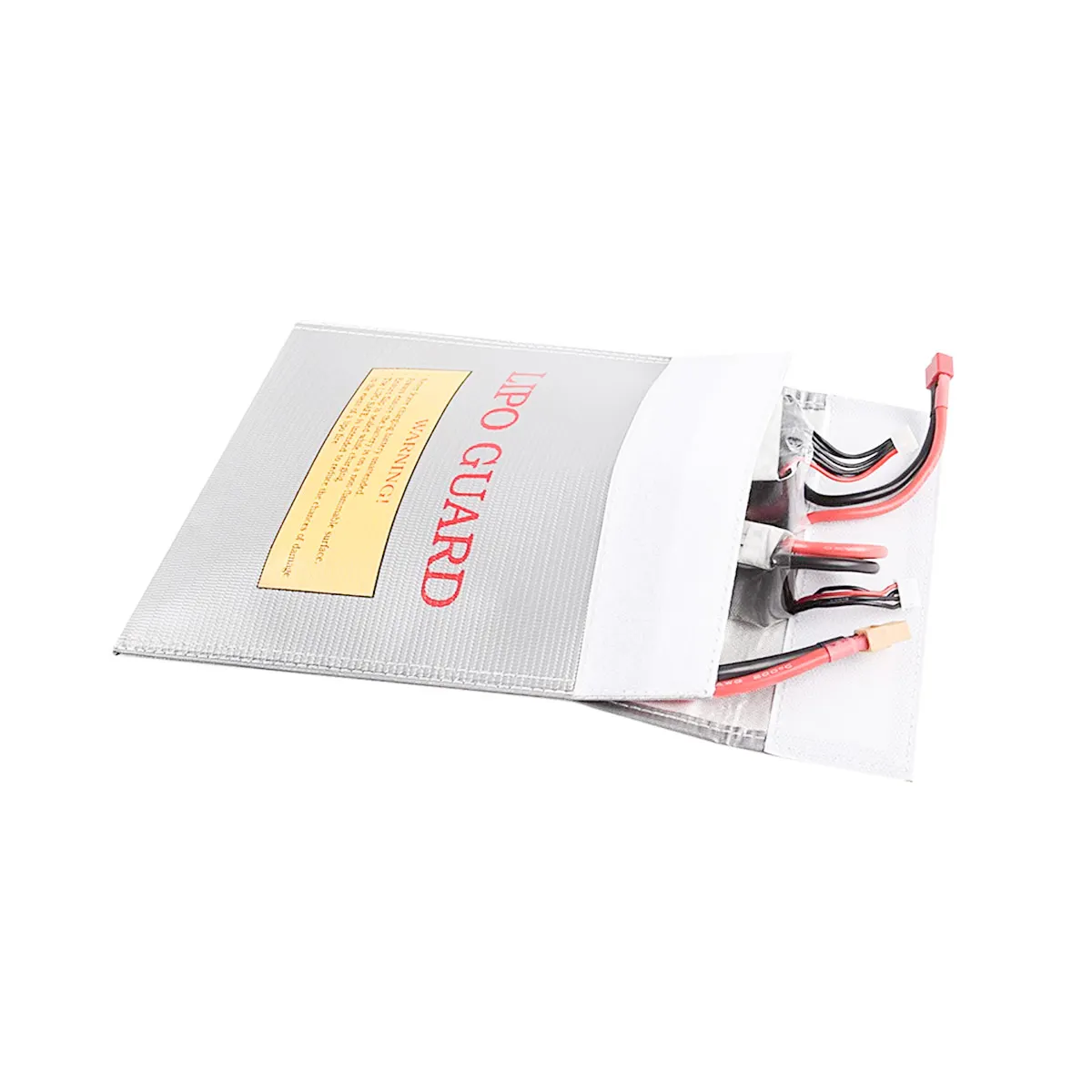 Fireproof LiPo Battery Guard Pouch 9.06x11.81Inch Explosion-Proof Storage Bag for Charging Transport RC Drone/Car Safe Case