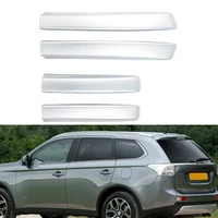 Portaequipajes para techo para Mitsubishi Outlander 3 GF GG ZJ ZK ZL 2013 2014 2015 2016-2021, cubierta de extremo de riel de barra, embellecedor de tapa de carcasa
