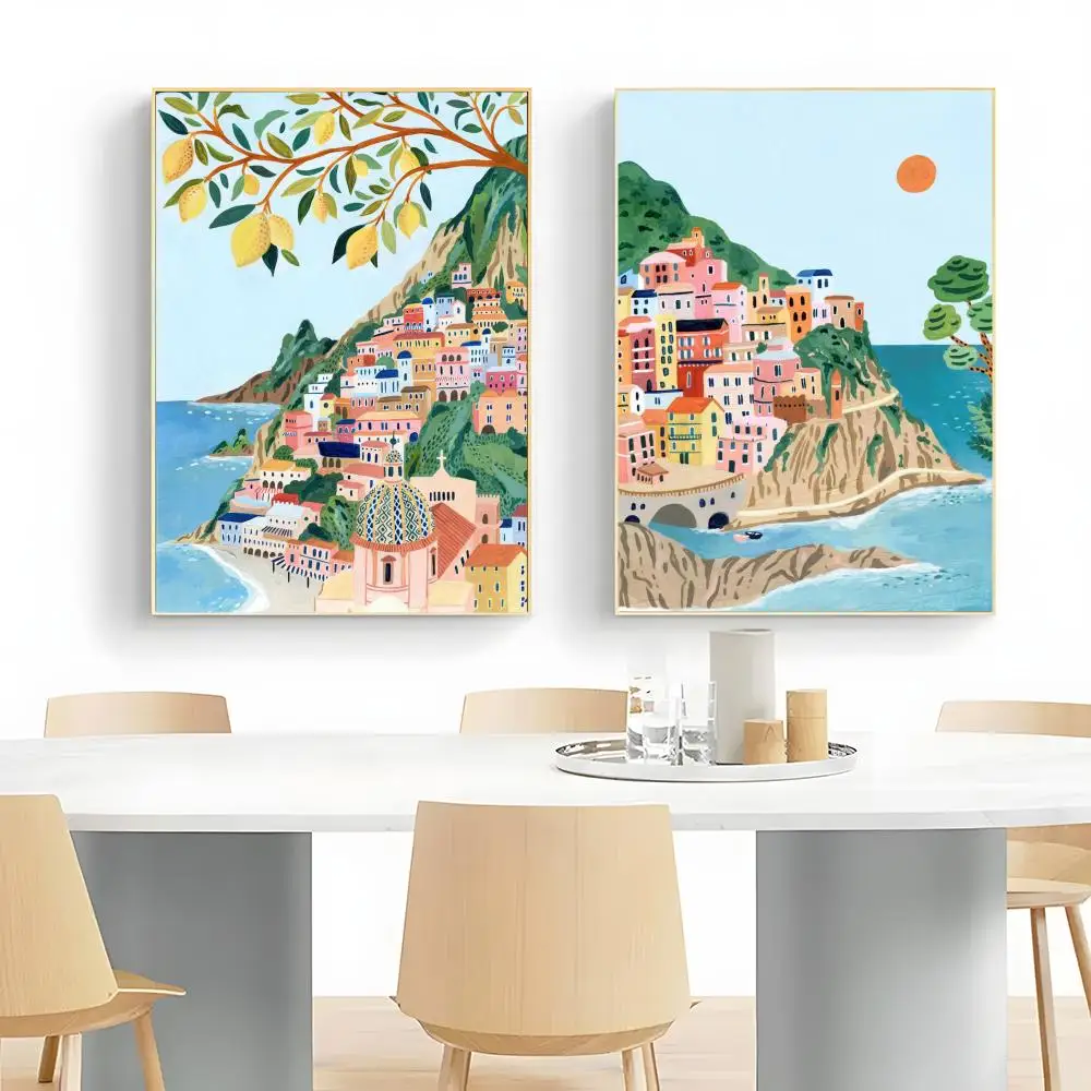 2 Landscape Nordic Art 2 Poster Wall Art Print Poster Decorative Mural Home Decor Gift Unframed