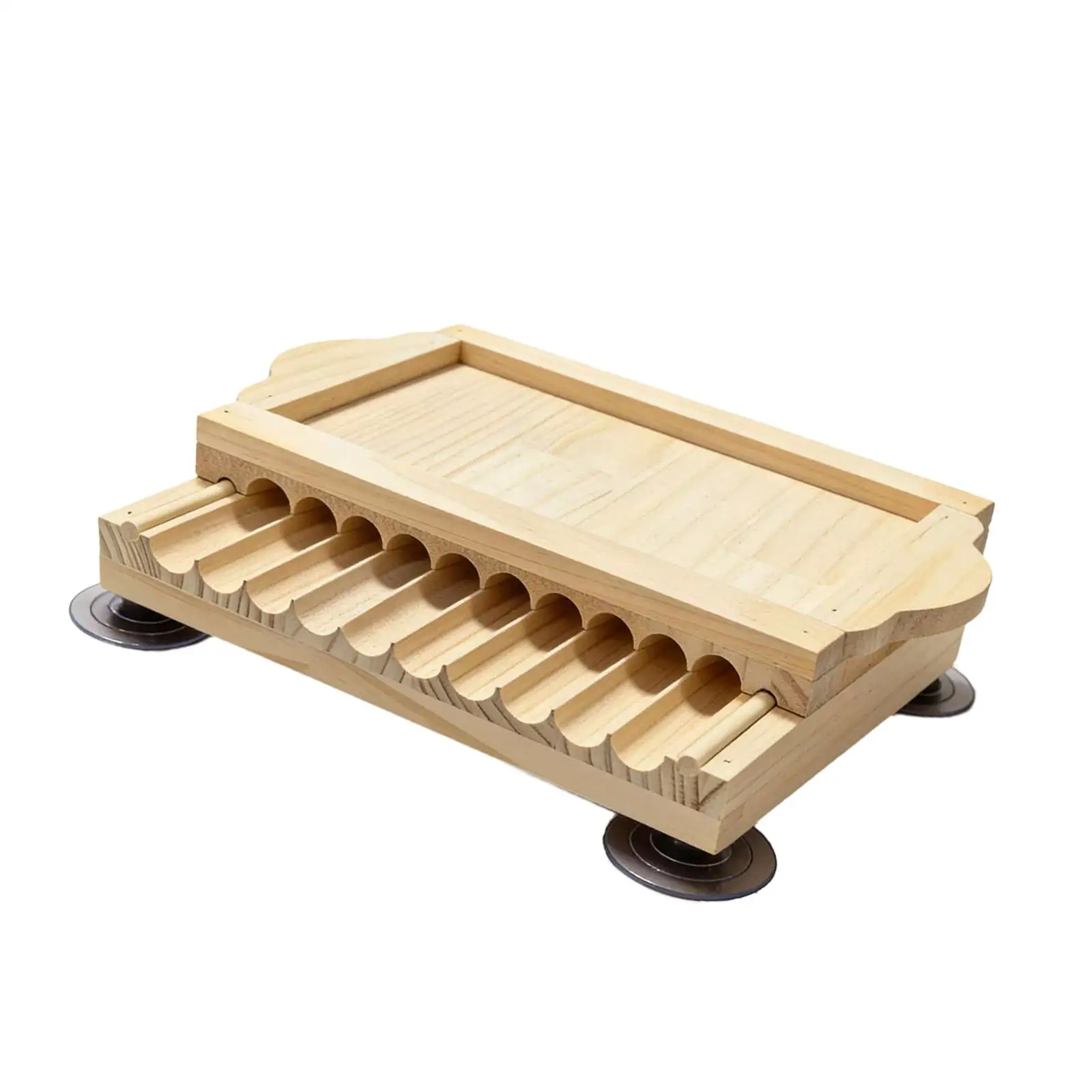 Creative Hand Rolled Meatball Maker Manual Wood Ball Roller Kitchen Accessory for Homemade Sesame Balls