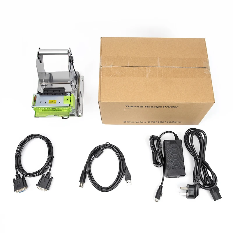 80mm Embedded Thermal Receipt Printing Module with Automatic Cutter and Automatic Paper Feed, Compatible  Various Systems