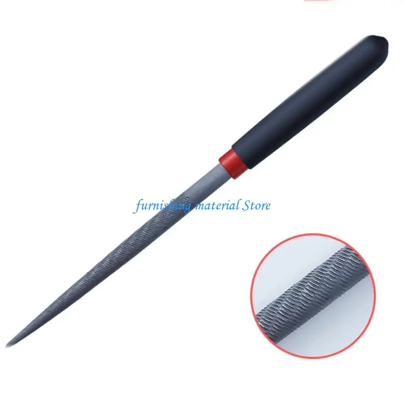 Y5GD 4PCS Professional Portable File Ferramenta Conjunto com Ferramenta Redonda Triângulo Triângulo Metal Metal