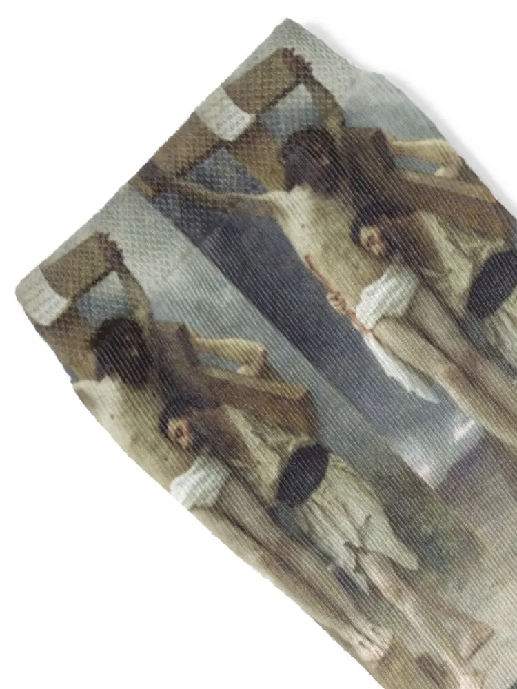 William-Adolphe Bouguereau Compassion Socks hiphop christmas gift Women Socks Men's