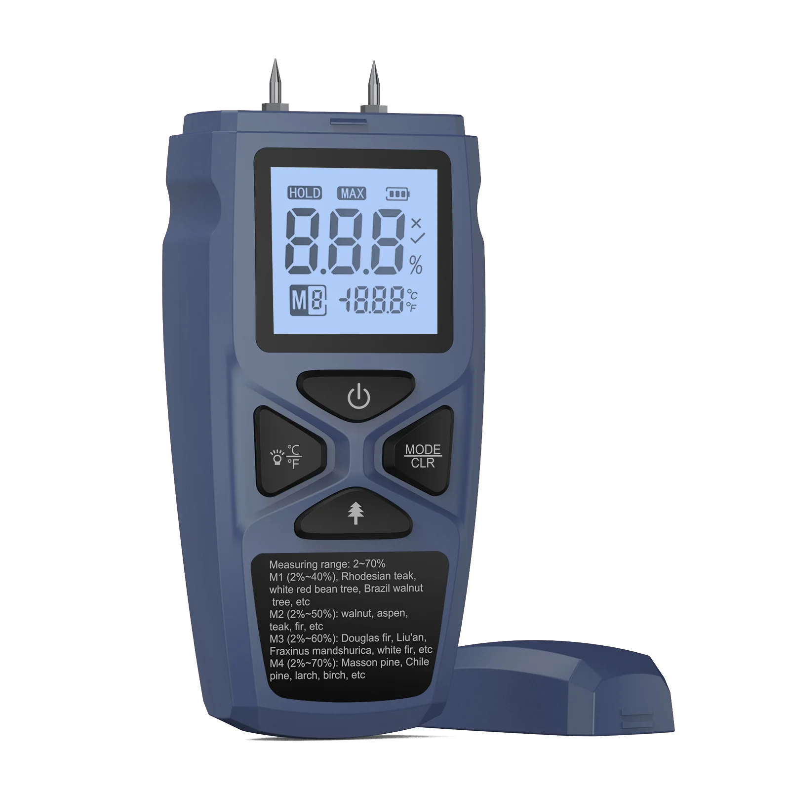 

Wood Moisture Detector, High-precision Digital Moisture Meter Puncture Type High-precision Detection