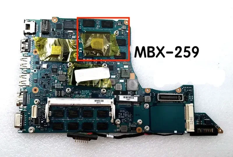 Suitable for Sony SVF13 MBX-259 Motherboard i5 cpu discrete graphics Mainboard 100% tested fully work free shipping