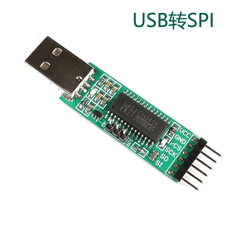 

CH341A Programmer USB to SPI Module Serial Port Development Board 25 Chip FLASH Burning Downloader