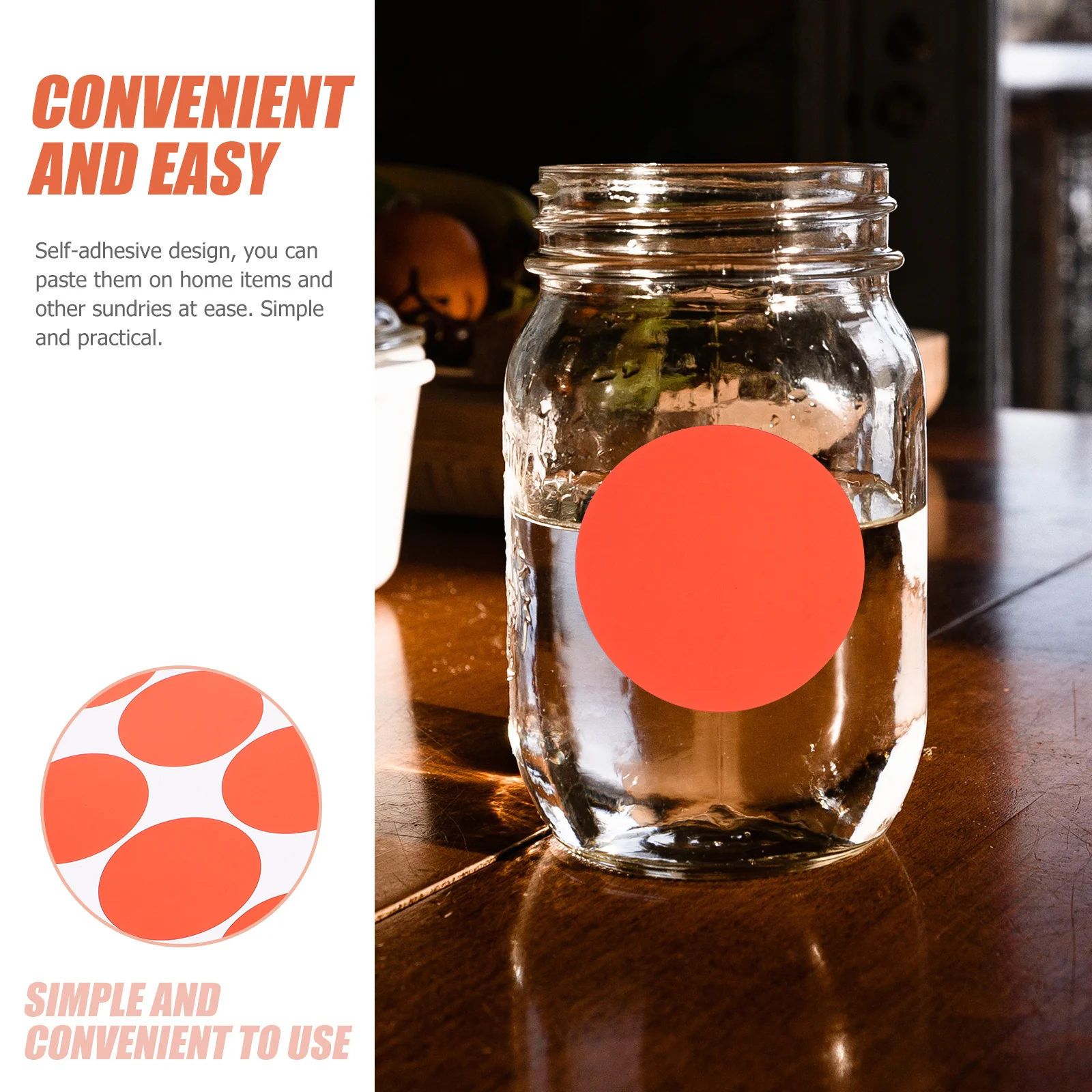 20 Sheets Colorful Dot Stickers Round Labels For Organization Coding Home School Office Pvc Reusable Label Stickers Assorted