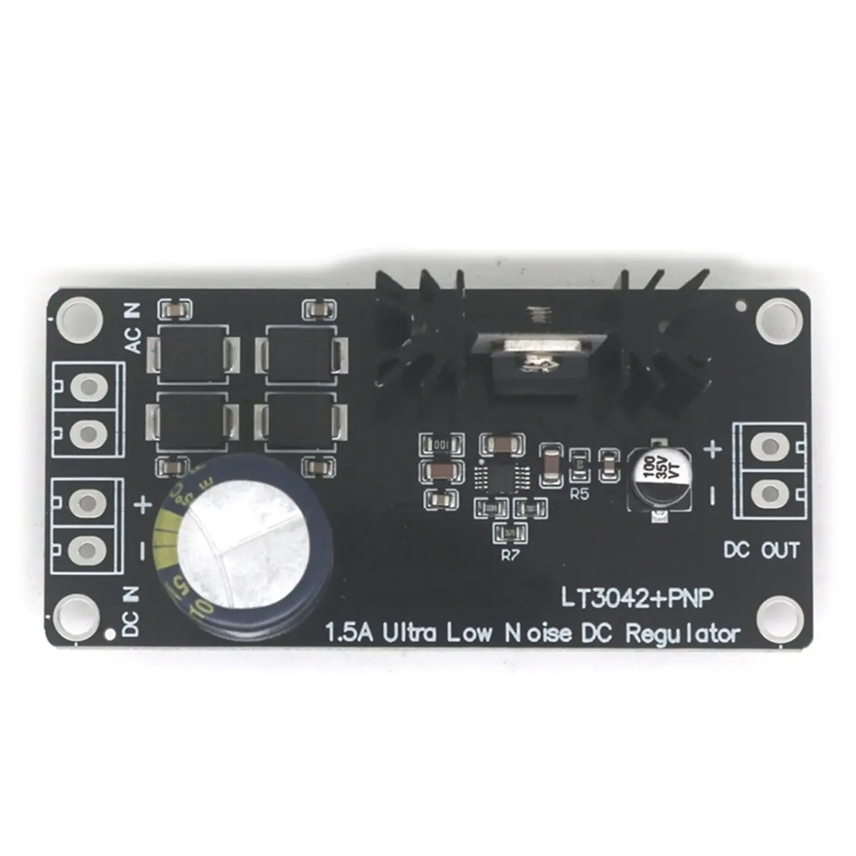 9V LT3042 Expanding Single Channel Positive Voltage Low Noise High Linear Regulated DC Power Supply with Upgraded