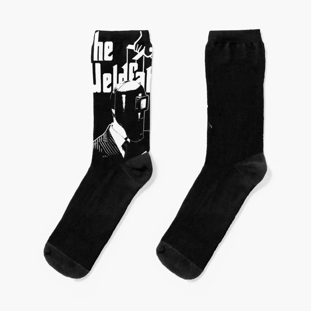 

The Weldfather Socks gym man funny gift Non-slip Socks Ladies Men's