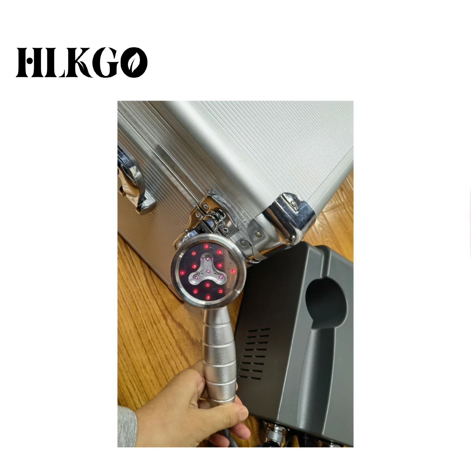 

Устройство для лазерной терапии HLKGO 1055 мВт 650 нм 808 нм для быстрого облегчения боли в суставах, заживления шеи и ран