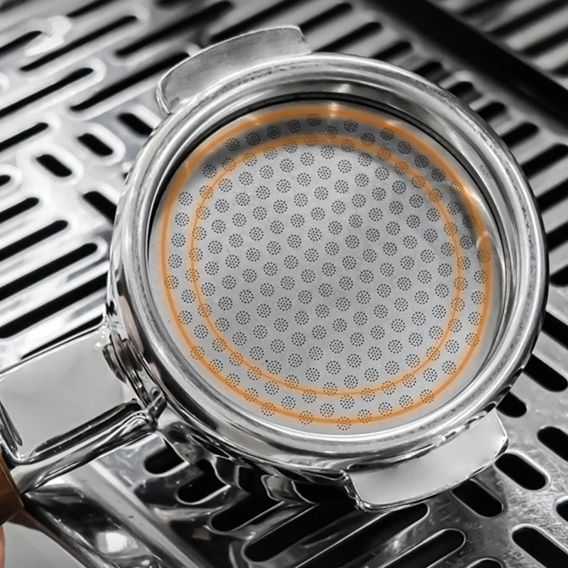 1 Piece Barista DIY Accessories Espresso Puck Screen Coffee Filter 51mm 53mm 58.5mm Portafilter Reusable Holder 0.8mm