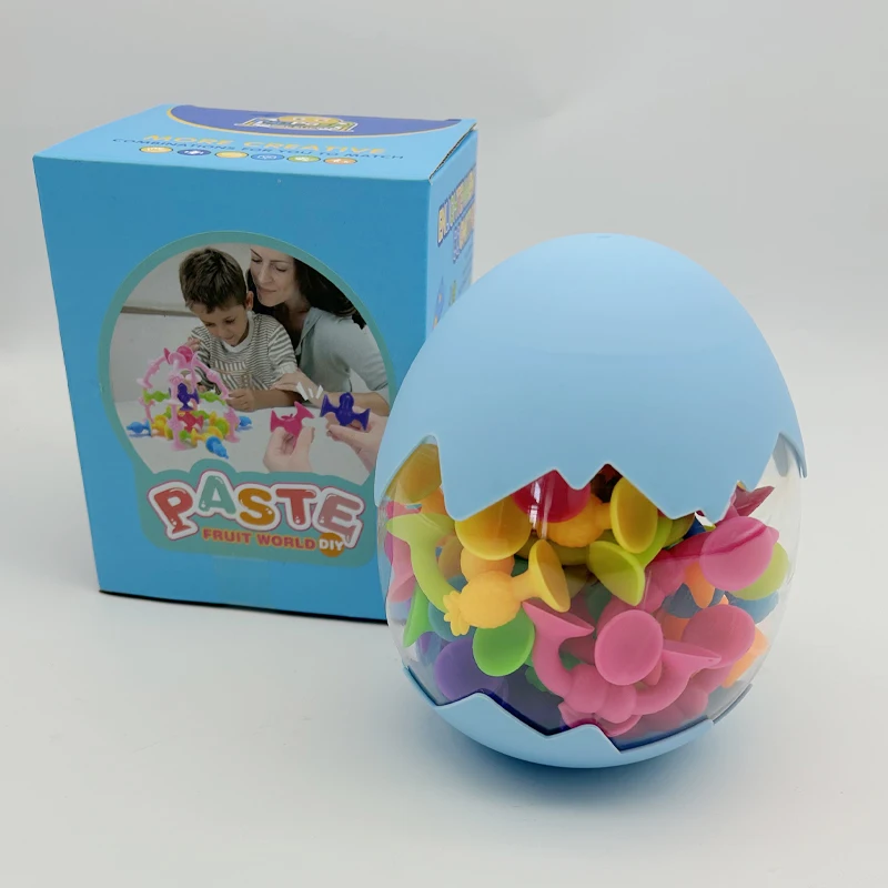 38 Stück Bienen-Saugnapf-Spielzeug mit Dinosaurier-Eierschalen-Aufbewahrung, Badefenster-Reisespielzeug, interaktives Eltern-Kind-Spiel, Geschenk für Kinder – Detail 9