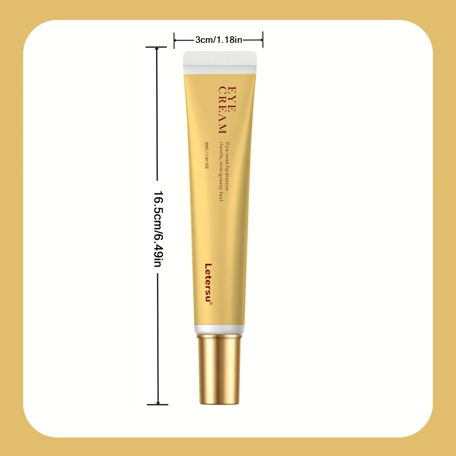 30g Daily Eye Cream for Women & Men, Nourishing & Repairing, Gentle for All Skin Types, Lightweight & Non-Greasy