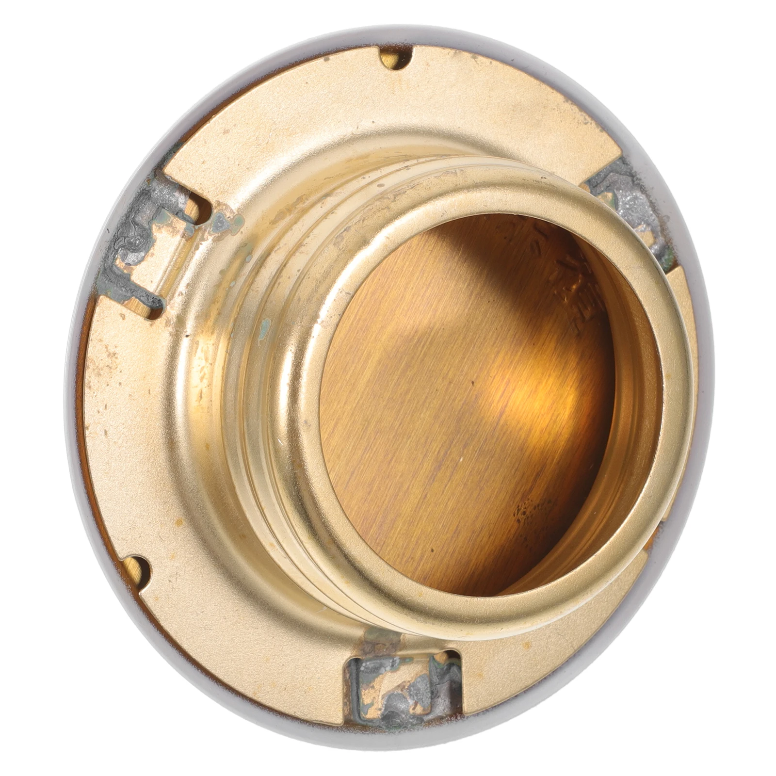 

1PC Fire Nozzle Cover Plate Ceiling Interior Copper Material Easy Installation Modern Design Hidden Sprinkler