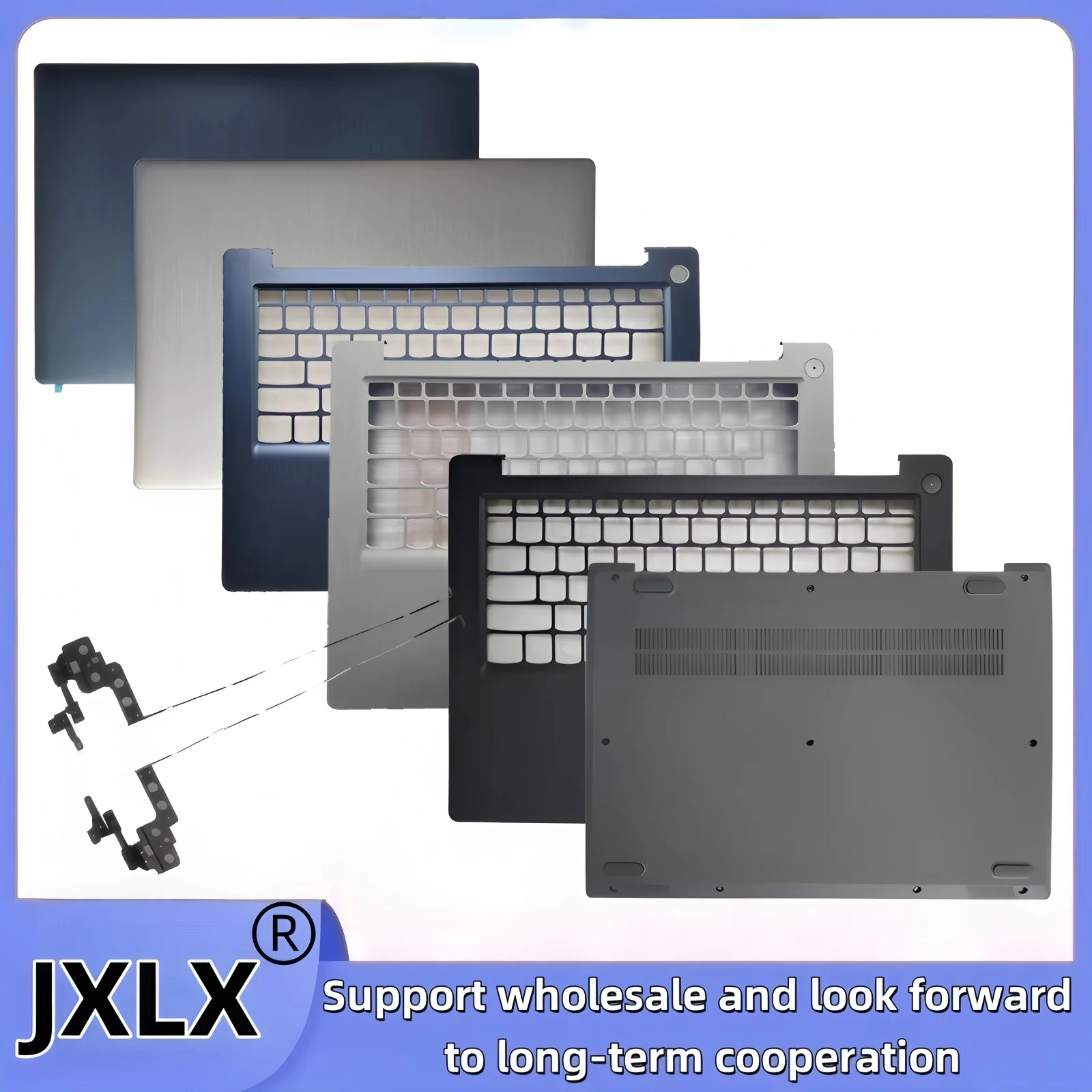 JXLX® New for Lenovo IdeaPad 14S 14sARE S350-14 3-14IML 3-14IIL05 GS452 2020 Laptop LCD back cover/border/palm rest/hinge/bottom