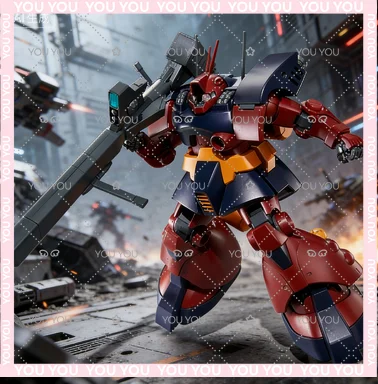 

BANDAI Original MG Web-exclusive Version MS-09H DWADGE CUSTOM 1/144 Anime Action & Toy Figures Assembly Model Toys Gift for Boys