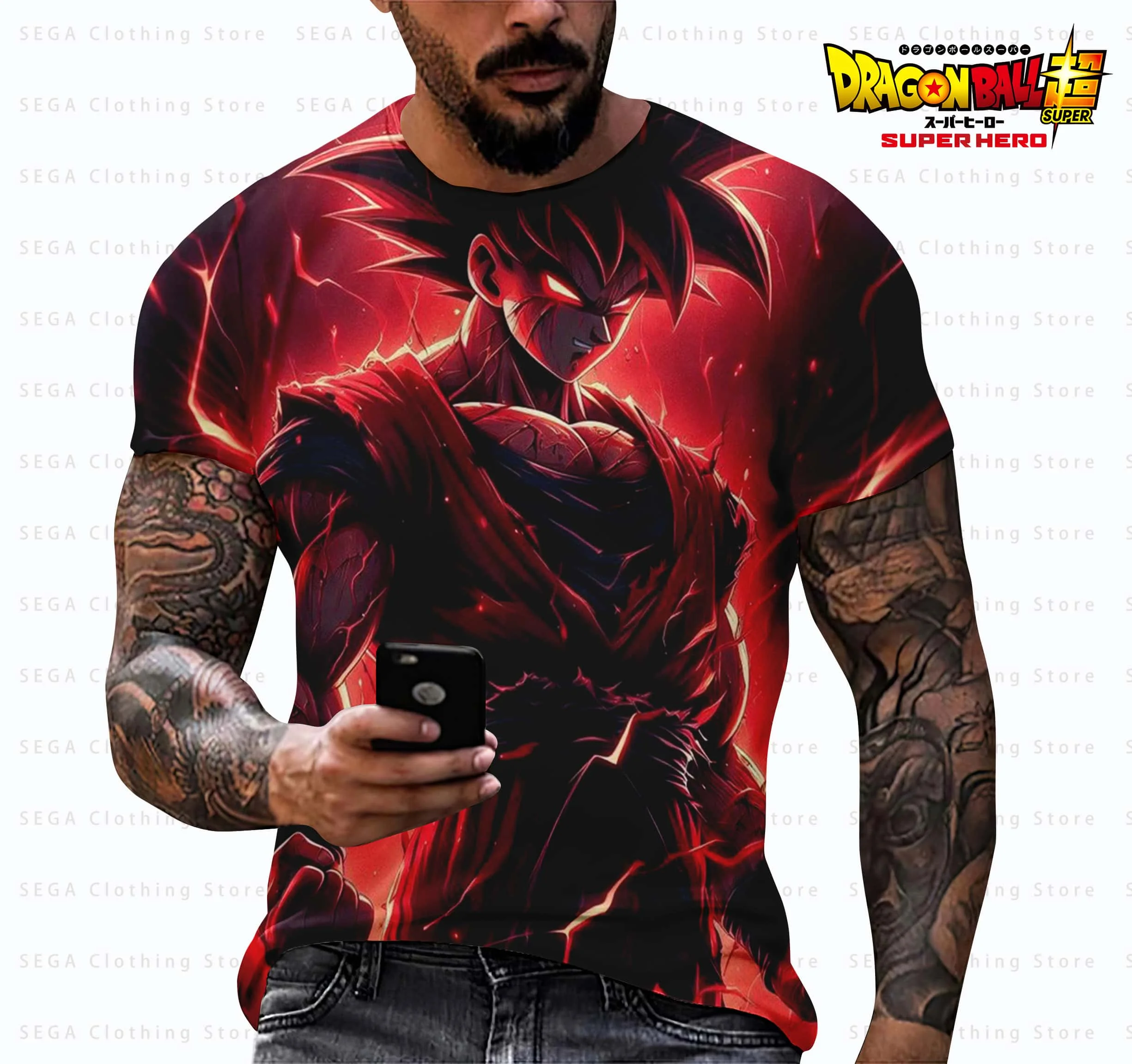 

Summer Short Sleeve Kids Cartoon Tee Tops Baby Boy T Shirt Men's T-shirts Dragon Ball Z T-shirt Boys Clothes Children's Clothing