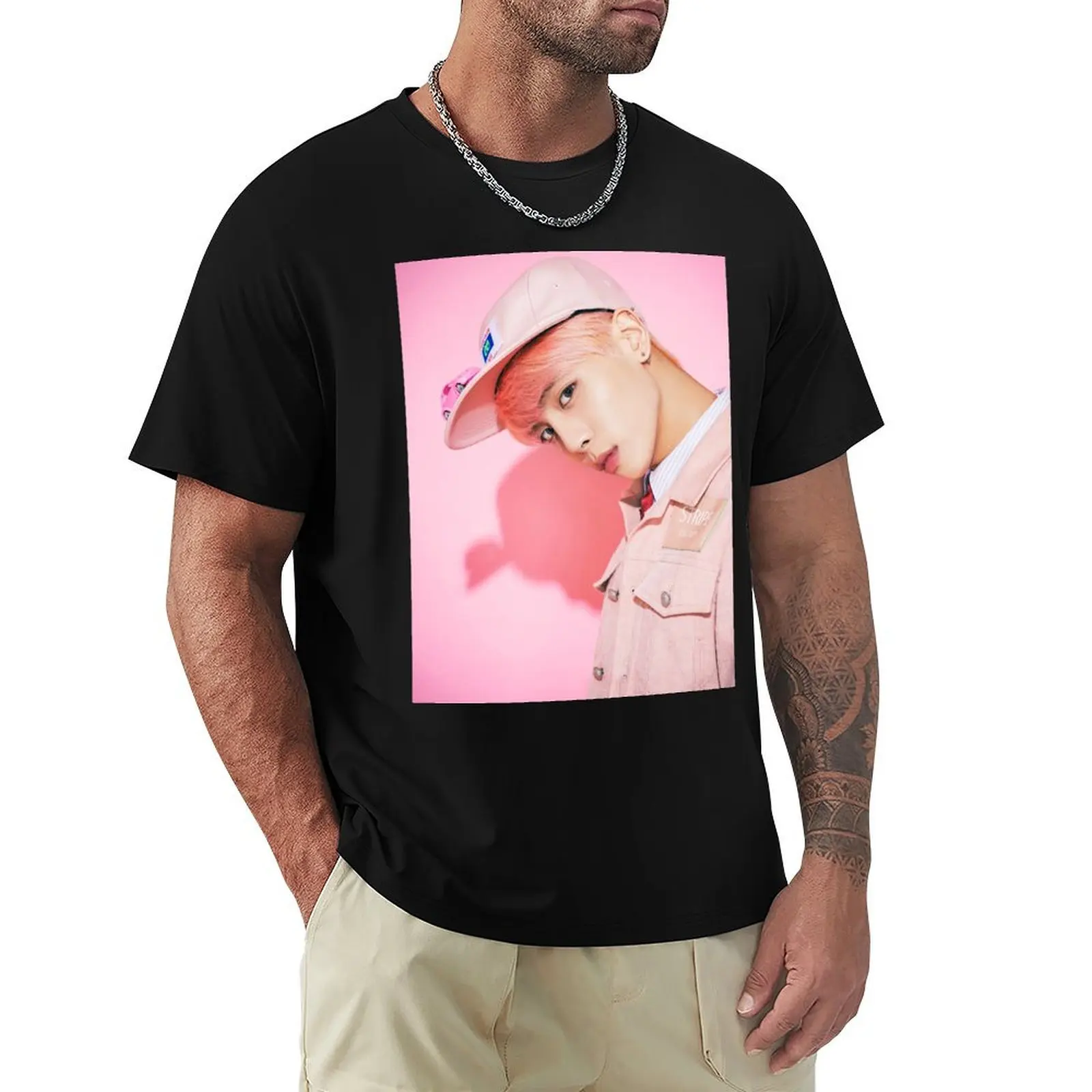 

SHINee JONGHYUN SHE IS T-Shirt Relaxed Fit Casual Short Sleeve Top