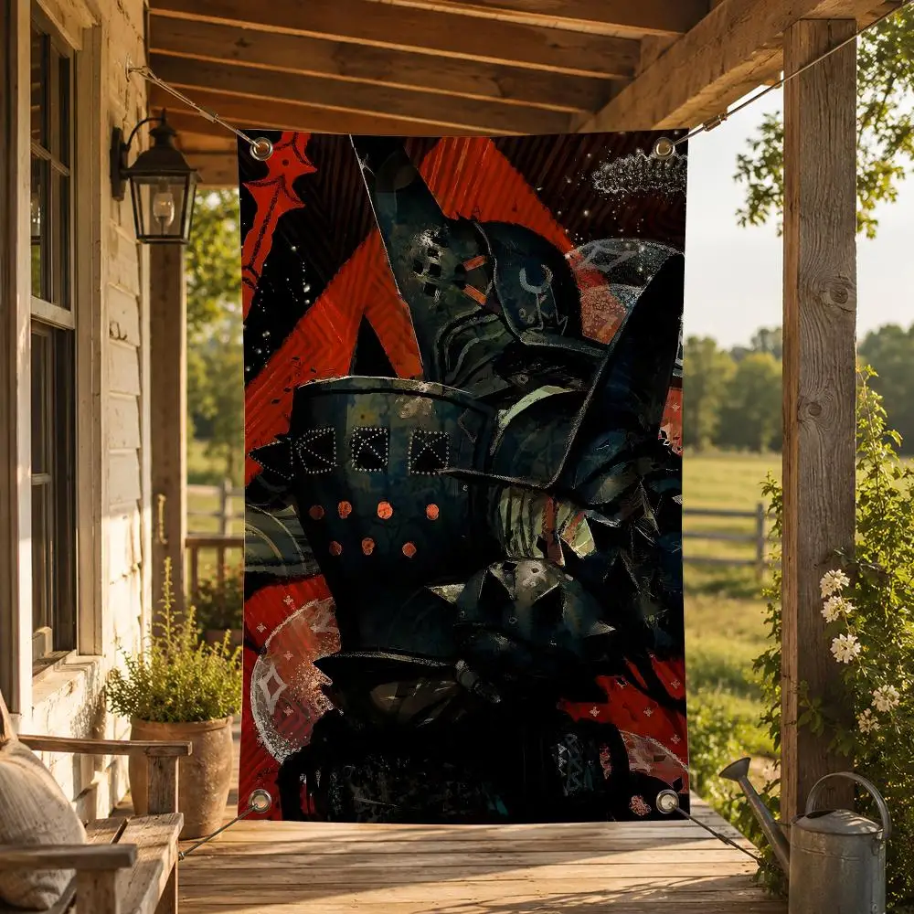 Game D-Dragon Age Flags Decorative Flag Banner for Indoor Outdoor Wall Garden Yard Porch Patio Home Party Decor