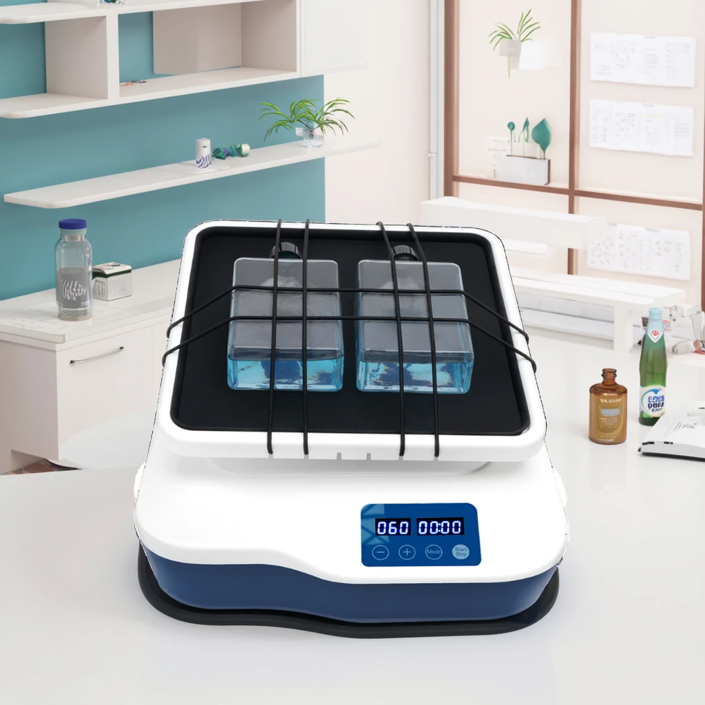 SK-D1810-S Digital LED 3D Adjustable 10-80RPM Speed 10° Tilt Angle Shaker for Labs Classrooms OEM Customized