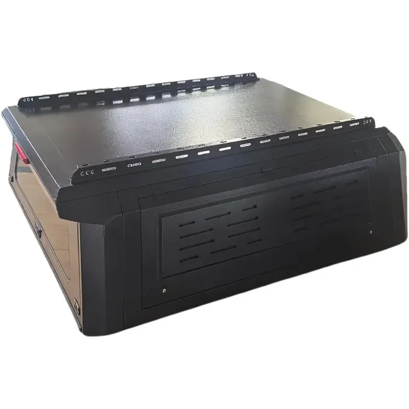 Corrosion Resnt Aluminum Alloy Canopy With Spoiler Locking Waterproof Tailbox For F150 & Hi-Lux Off Road Pickup