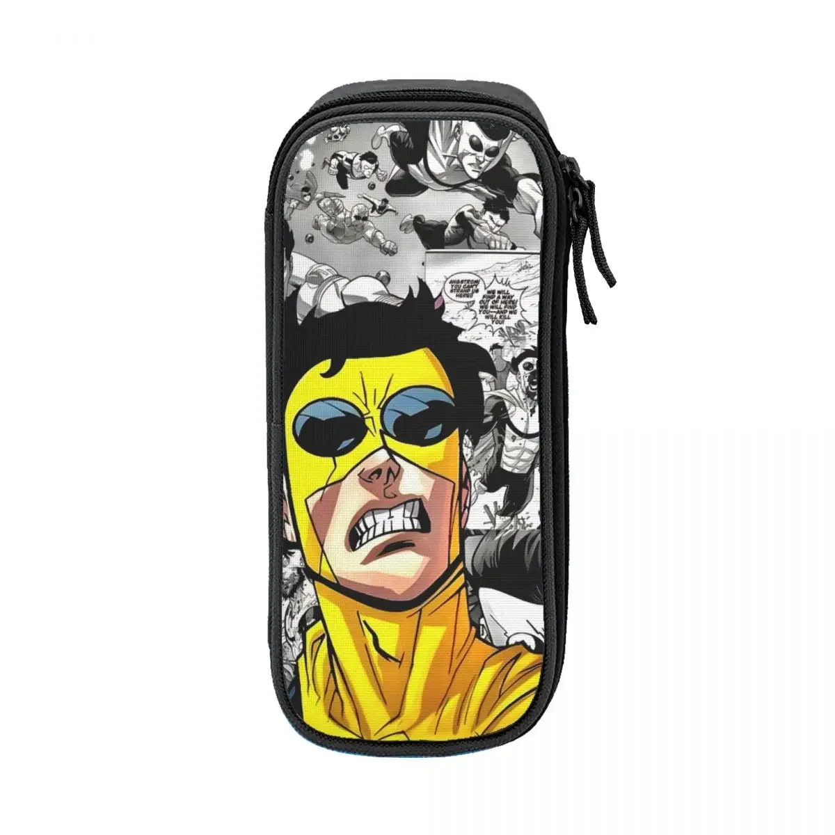 Creative Invincible Mark Grayson Pencil Cases Pencil Box Pen Kids Big Capacity Bag School Supplies Zipper Stationery