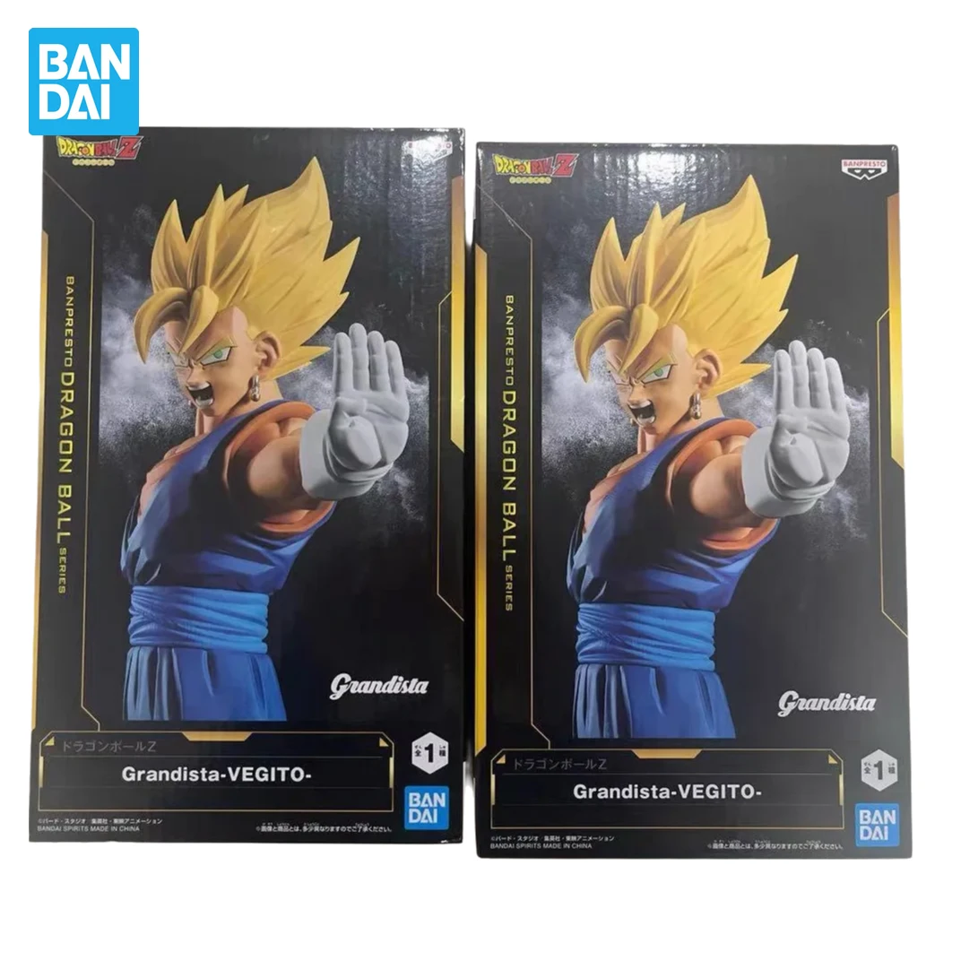 Figuras de Anime Banpresto Dragon Ball Z, Grandista Super Saiyan Gogeta, Figuras de Acción de PVC, Figuras DBZ, Juguetes Coleccionables