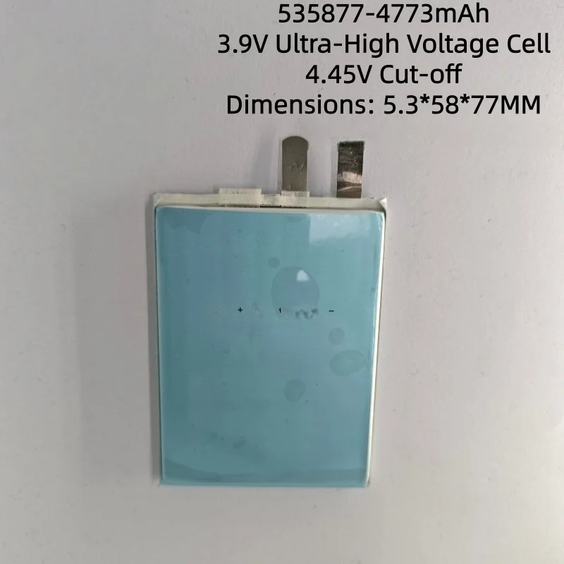 

High-Voltage Cell 535877 Polymer Battery 4773mAh-3.9V for Laptop & Medical Device Battery
