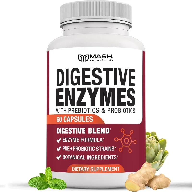 Probiotics, Digestive Health, Intestinal and Immune Support - Support Occasional Constipation, Bloating and Bloating