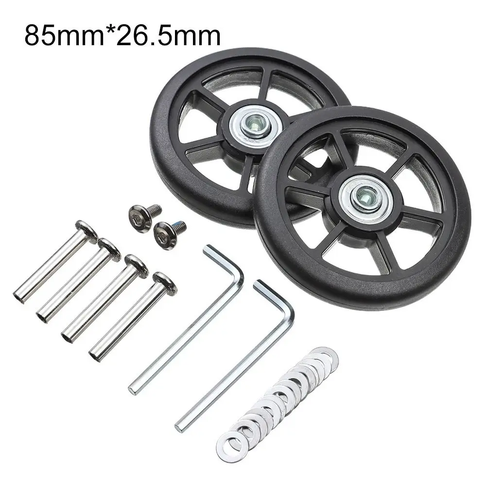 استبدال عجلات العجلات طقم تصليح عجلات السفر الأمتعة عجلات أجزاء حقيبة المحاور للأمتعة مع عجلة اتجاهية
