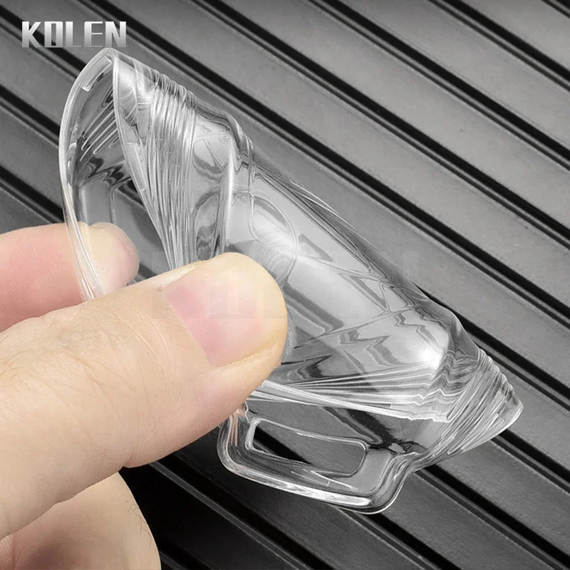 TPU Car Key Case Cover Shell Fob For Mercedes Benz A C E S Class W204 W205 W212 W213 W176 GLC CLA AMG W177 Key Protector Keyless image 4