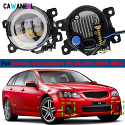 2 Pieces Angel Eye LED Fog Light DRL 30W H11 Car Styling Fog Lamp Daylight 6000LM 12V For Holden Commodore VE SS SSV 2006-2013