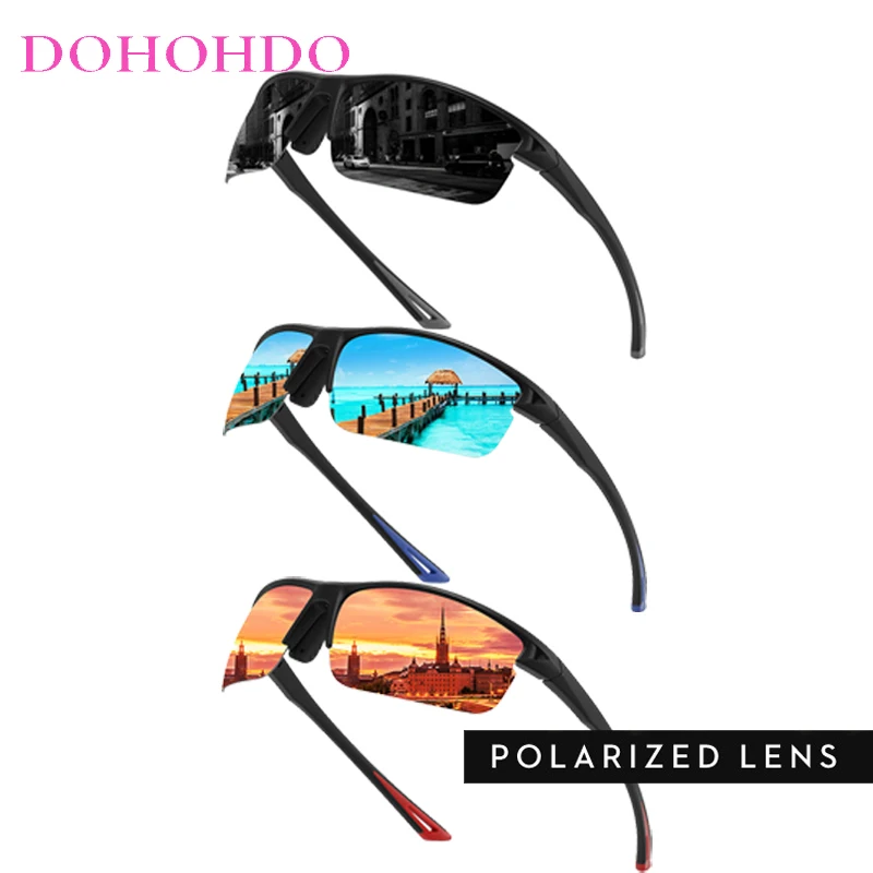 

New Retro Anti-Glare Outdoor Sports Polarized Sunglasses Men Women Driving Night Vision Photochromic Lenses Goggles UV400 Очки