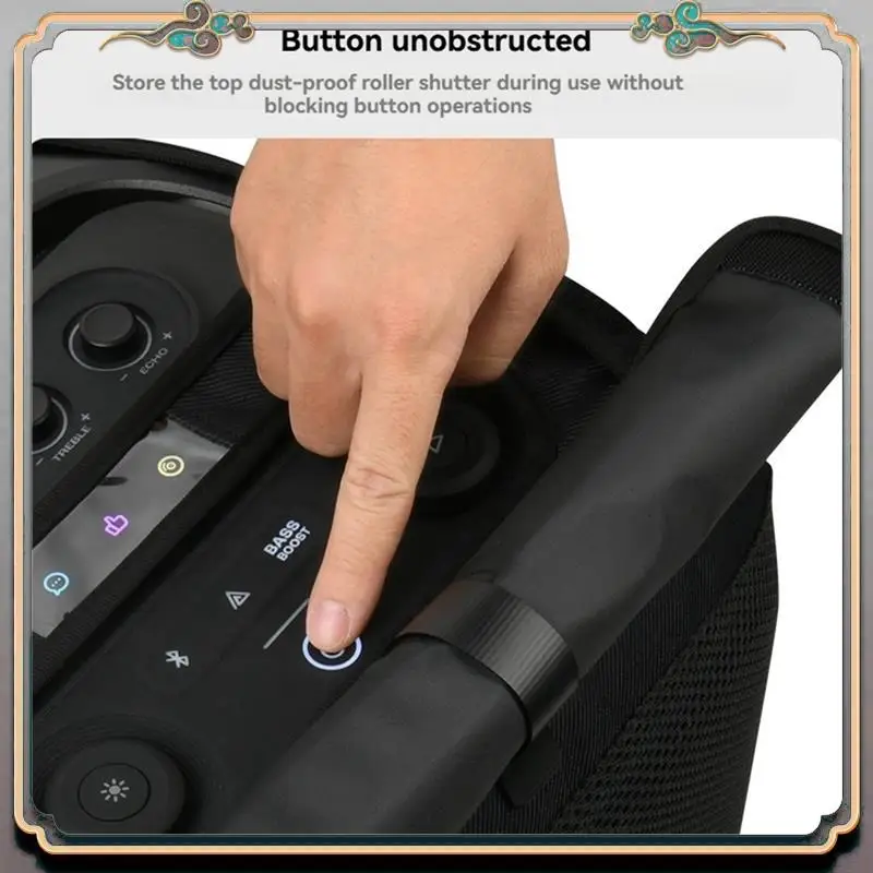 Durable Speaker Cover For Partybox Stage 320 Portable Speaker, Mesh Slip Cover Case Protective Case Accessories