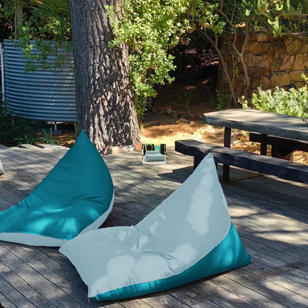 OTAUTAU Outdoor Oxford Bean Bag Cover Swim Pool Lounger Beach Club Sofa Bed DD210【No Filler !You Need To Fill It By Yourself !】 view 4