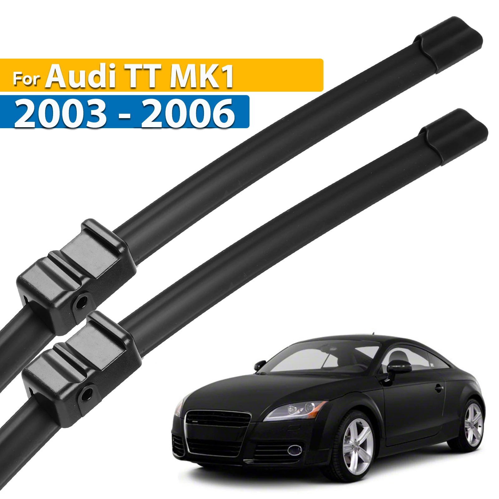 

Erick's Wiper LHD Front Wiper Blades For Audi TT MK1 2003 - 2006 Windshield Windscreen Clean Window Car Rain Brushes 21"+21"