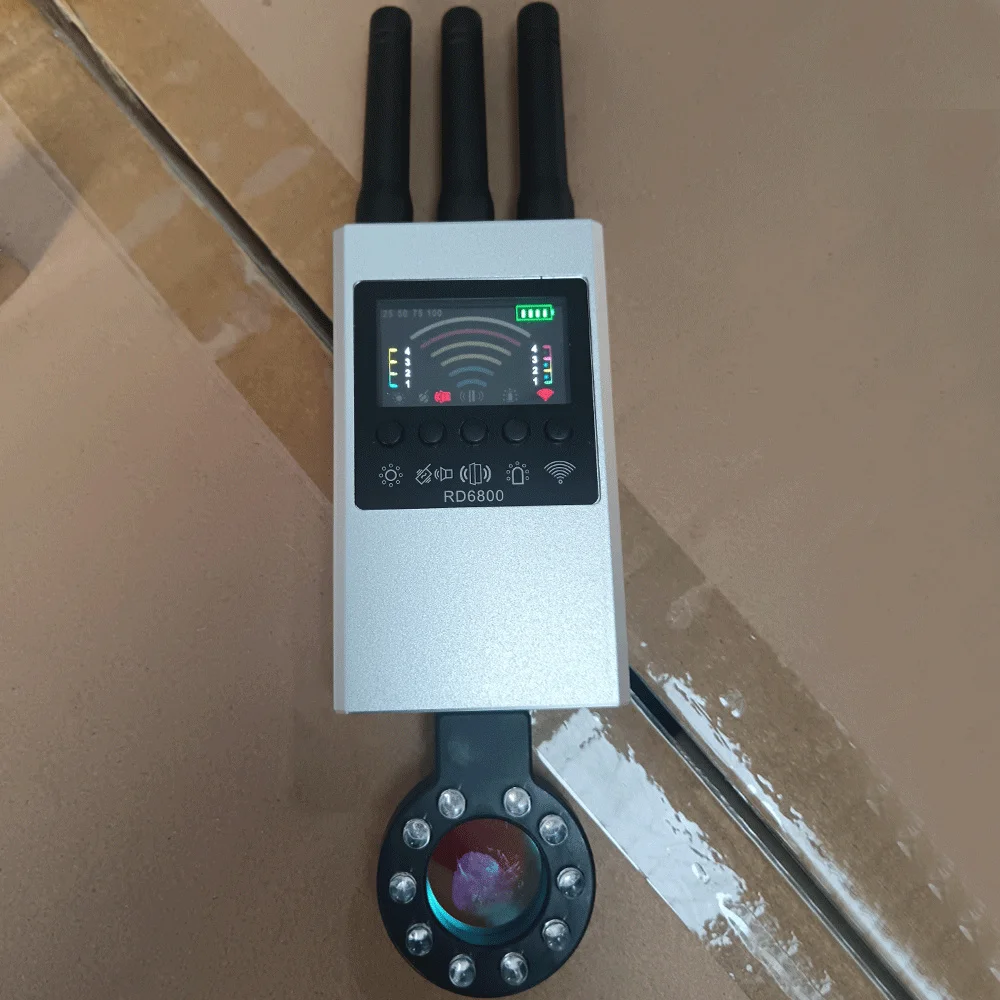 

Wireless Detector Camera 1MHz-8000GHz GSM Audio Bug Finder GPS Signal lens RF Tracker Detect DR6800 Multi-function Anti Camera