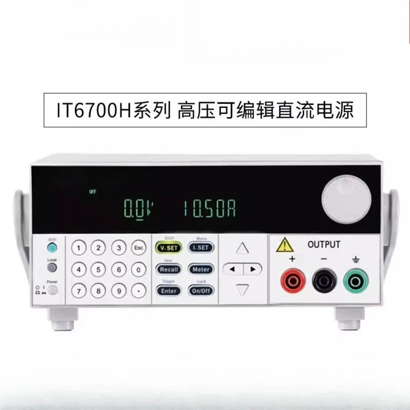 High Voltage Programmable DC Power Supply T67H0I0TRG Series IT6722
