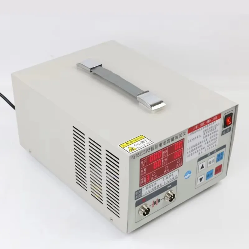QTBC508 Battery Capacity Tester Lithium Iron 0.5A-10A 12V-72V Ternary Manganate Polymer Lithium/Lead-acid Discharge Meter