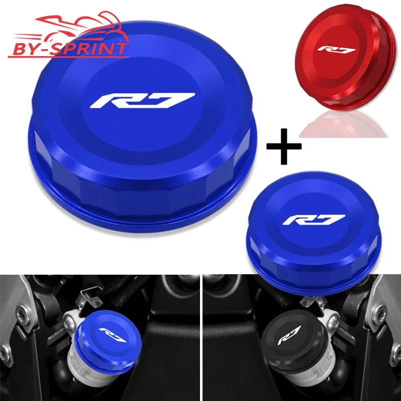 

NEW Front & Rear Brake Clutch Fluid Reservoir Cover Cap For YAMAHA YZFR7 YZF-R7 YZF R7 2021 2022 Motorcycle Accessories