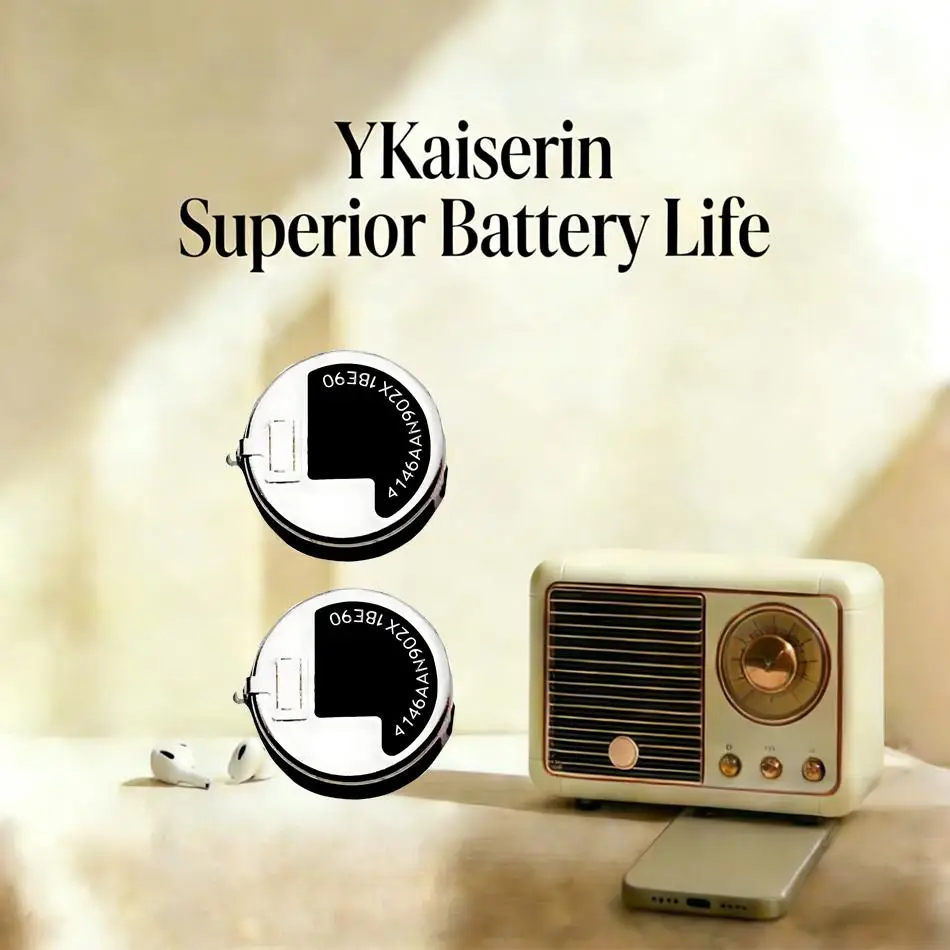 

Надежный источник питания, аккумулятор для наушников, 55 мАч, для Huawei Freebuds 4I 5I Bluetooth, 2 шт.