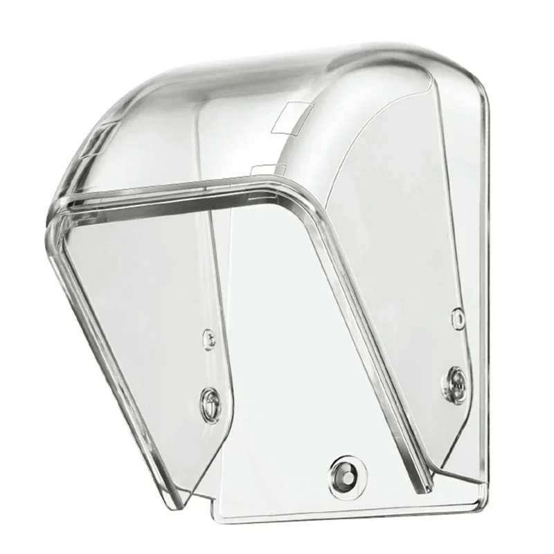 Doorbell Rain Cover Outdoor Transparent Outdoor Doorbell Box Transparent Outdoor Wireless Rainproof Doorbell Box