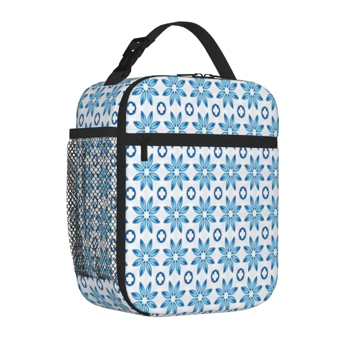 Hot Sale Ivory Meadow P Picnic Style Insulated Food Bag Home To Go Work Lunch Bag