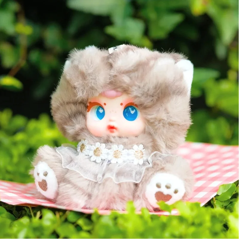 

New Mm Milk Candy Naughty Kitty Series Keychain Blind Box Cute Animal Cat Doll Desktop Decor Backpack Charm Girls Birthday Gifts