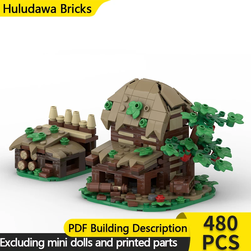 

Medieval Castle Model MOC Building Bricks Carpentry Courtyard Modular Technology Children Holiday Gifts Assemble Toys Suit