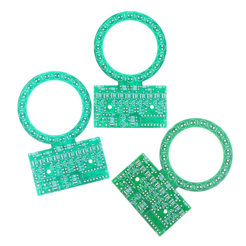 DIY LED Water Flowing Light Kit NE555 Soldering Practice Electronic Project Kit For Students DIY Welding Learning Set
