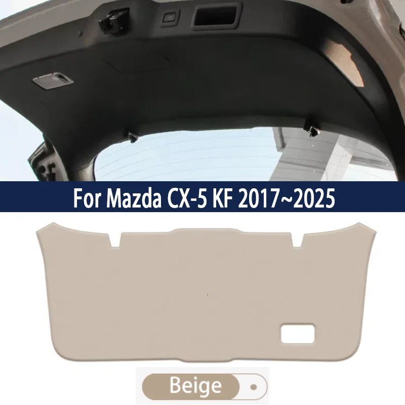 For Mazda CX-5 KF 2017~2025 2020 2022 2023 MK2 Car Trunk Tailgate Protection Pad Anti-dirty Waterproof Backplate Protective Mat