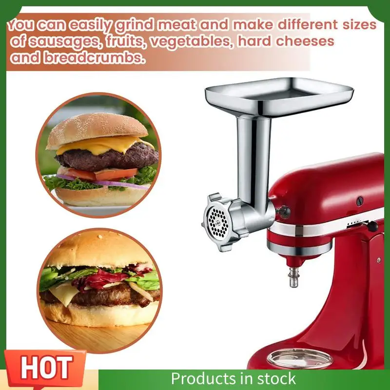 

A68G-металлическая насадка для мясорубки для кухонных миксеров Kitchenaid, насадка для мясорубки, кухонные инструменты